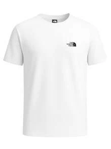 The North Face M S/S SIMPLE DOME TEE - White - View 1