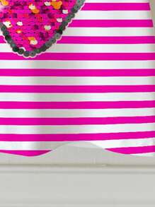 Emery Rose Kids Emery Rose Kids Happikins Young Girl Casual Minimalist Round Neck Short Sleeve T-Shirt, Suitable For Summer - Multicolor - View 6