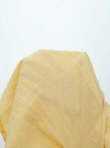 Aalyst 女士度假休闲优雅亚麻无袖纽扣领衬衫，奶油黄色，适合夏季、毕业典礼、独立日 - 芥末黃 - 查看 7