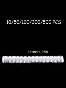 SHEIN Thick Large Multifunctional Transparent Hair Shower Cap, Waterproof Hair Protection Cap For Daily Use, Outdoor, Hotel, Travel, Essential Hair - transparent - View 5