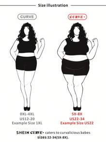 SHEIN CURVE+ Plus Size Music Festival Striped Short Sleeve Dress, Fall,Fall Dresses For Women - Blue - View 3