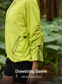 In My Nature 女式抽绳连帽户外软壳夹克 女式户外连帽拉链夹克 休闲夹克 前拉链连帽户外夹克 户外风衣夹克 户外休闲夹克，颜色：荧光黄，亮黄色夹克，户外徒步夹克，女式休闲夹克，女式跑步夹克，女式徒步防晒夹克，运动夹克，秋季外套，保暖夹克，户外徒步夹克，透气夹克，多功能夹克，户外徒步夹克 带口袋外套，厚夹克 保暖，软壳夹克 保暖厚款保暖夹克 荧光黄夹克 - 黃色 - 查看 3
