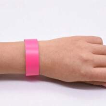 100pcs/Pack Disposable Waterproof Tear-Proof Identification Wristband, Guest Wristband For Events, Festivals, Exhibits, Concerts - Made Of Synthetic Paper, One-Time Use Wristbands,Christmas - Multicolor - View 9