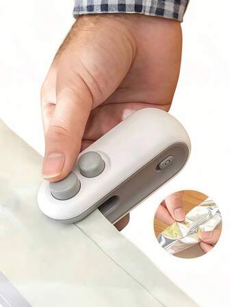 SHEIN Portable Mini Multifunctional Vacuum Sealer Machine Handheld Food Preserver And Storage For Outdoor Use