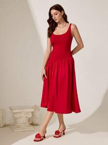 CUCCOO CHICEST Women's Fashionable Red Floral Elegant High Heel Sandals