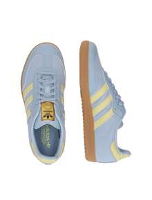 Adidas Samba OG Kids Sneakers Wonder Blue / Powder Yellow / Gum IH5482 - Wonder Blue / Powder Yellow / Gum - View 2