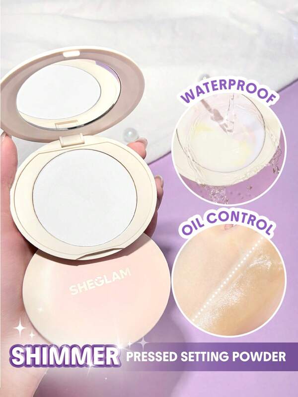 SHEGLAM Magic Veil Setting Powder-Polvo compacto Alabaster translúcido natural Graduación Cumpleaños Vacaciones Verano Otoño Y2k Elegante Moda Mujeres Niñas Maquillaje Cosmético Belleza Fiesta Playa Viaje Camping Aire libre Escuela Campus Excursión Festivales Decoración Regalo Presente Rosa Chica Cosplay Mejor Color Encanto Vibra