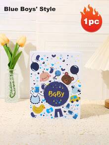 SHEIN 1本6英寸大容量相册。情侣生日礼物，家庭聚会回忆收藏神器，毕业季狂欢礼物。6英寸活页青春相册。仅限婚礼回邮 - 彩色 - 查看 6