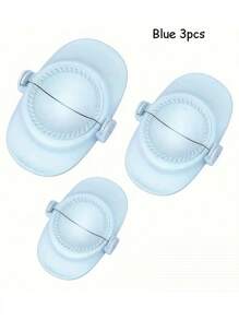 SHEIN Khuôn làm bánh bao 3 chiếc, Máy làm bánh bao 3 kích cỡ, Máy làm vỏ bánh bao thủ công, Con lăn nhồi thịt, Đồ dùng nhà bếp, Phụ kiện nhà bếp - Nhiều màu - Xem 9