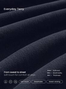 GLOWMODE X Harry Potter Everyday Terry Insygnia Śmierci Miękka, odprowadzająca pot, oddychająca, graficzna, haftowana bluzka z długim rękawem, codzienna, swobodna odzież