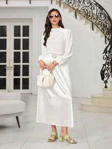 Sleekvia Nuevos sandalias de tacón alto elegantes de mujer con tacón grueso - Verde - Ver 10