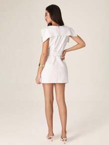 Modelyn V-Neck Sleeveless High-End Fitted Women Dress