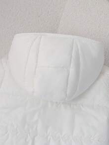 Genkimix Kids 小男孩骑士徽章拉链连帽冬季夹克 - 彩色 - 查看 8