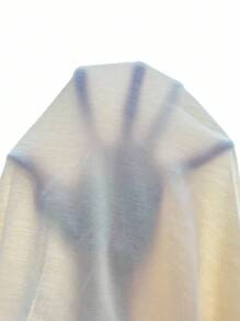 SHEIN LUNE 我不在乎休闲字母图案常规圆领短袖修身女式 T 恤，适合夏季