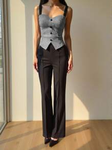 Firerie Women Two Pieces Outfits, Modest - Black and White - View 1