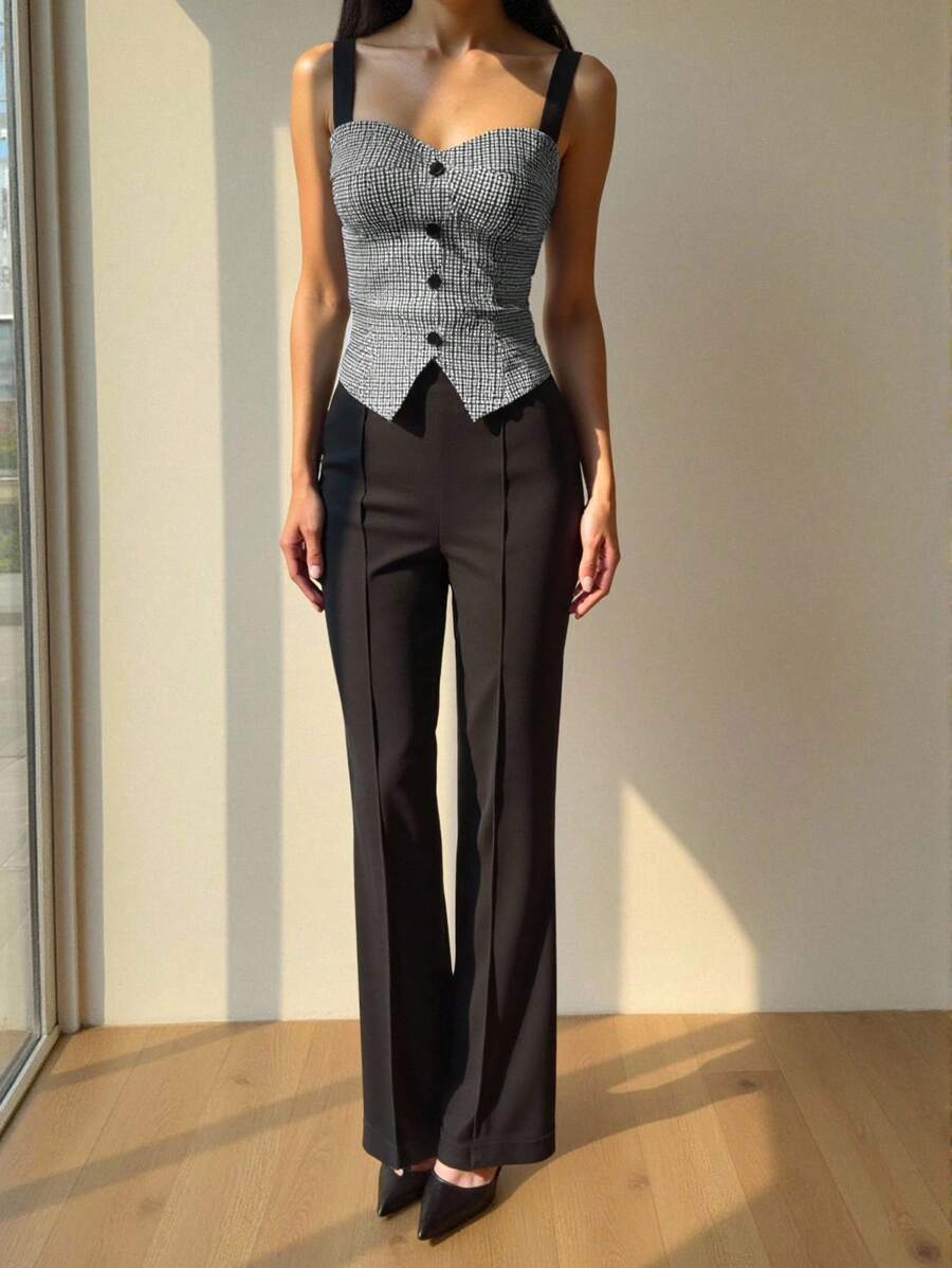 Firerie Women Two Pieces Outfits, Modest - Black and White - View 1