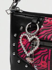 Betty Boop | ROMWE 复古卡通图案女士单肩包