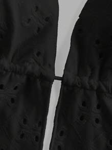 SHEIN ICON 女士休闲性感露背系带吊带背心，适合夏季，Y2K 风格 - 黑色 - 查看 4