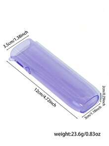 SHEIN 1PC Multi-Color IQOS ILUMA I ONE Case, Transparent TPU Protective Cover  Anti-Scratch Anti-Drop Shockproof Design, Soft Non-Slip Grip, Fashion Decorative Accessory For IQOS ILUMA I ONE, E-Cigarette Case For Men Women - Multicolor - View 6