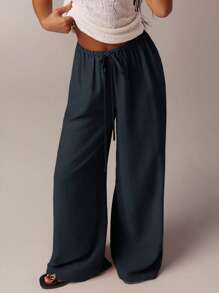 SHEIN Forever 21 Thu & Đông Halloween Giáng sinh Năm mới Đi chơi Tốt nghiệp Dạ hội Thanh lịch Trang trọng Sang trọng Sang trọng Công sở Thường ngày Trang phục sinh nhật/văn phòng/Hòa nhạc đồng quê/Trang phục câu lạc bộ Gợi cảm/Phong cách phương Tây/Trang phục công sở/Thời trang đường phố/Cổ điển/Lễ hội/Cocktail/Rave/Dạ hội/Hawaii/Sân bay/Vui nhộn/Cơ bản/Trang phục ăn sáng muộn/Phong cách những năm 2000/Bodycon/Phong cách quý tộc/Nhà thờ/Về quê/Sang trọng/Tiệc tùng/Khiêm tốn/Đêm hẹn hò/Mùa thu/Mùa đông/Quần ống rộng cạp trễ/Ống đứng/Xanh navy - Màu xanh hải quân - Xem 9