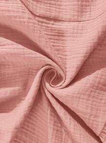 Amorya Women's Elegant Romantic Solid Green Textured Chiffon Fabric Off-Shoulder Ruffle Hem Camisole Dress, Spring/Summer Holiday