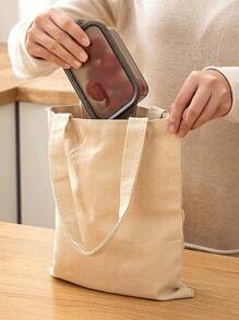 SHEIN 3个装米色和黑色食品储物盒，适用于冷冻和微波炉，三种尺寸：大号-1100毫升，中号-600毫升，小号-300毫升 - 彩色 - 查看 3