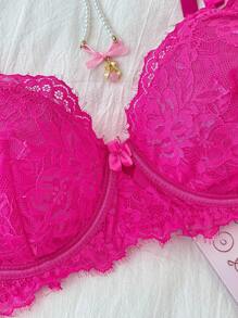 PetitDoll 2件套大码女士性感蕾丝内衣套装