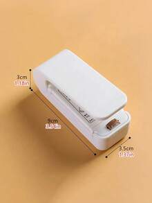 1PC Mini Portable Sealing Machine Hand Press Plastic Bag Sealer For Food Snacks Storage Household Kitchen Essentials Travel Camping No Battery Needed