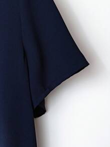 Rusticease 大码女式乡村度假复古休闲几何图案印花不对称拼接圆领短袖中长连衣裙适合春夏季穿着波西米亚风格服装度假连衣裙乡村演唱会服装乡村服装女士连衣裙休闲不对称连衣裙拼接连衣裙 - 彩色 - 查看 6