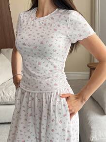 Livesso Women's Casual & Comfortable Pajama Set, Summer - Pink - View 8