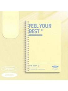 SHEIN A5/B5加厚线圈笔记本简约横线学习记录本精美手账本