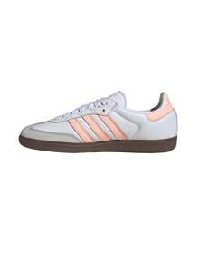 Adidas Samba OG Women's Sneakers Cloud White / Clear Orange / Semi Coral JS1406 - Cloud White / Clear Orange / Semi Coral - View 4