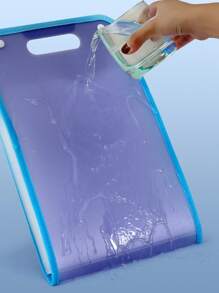 1 件便携式文件收纳袋，大容量 13 层垂直文件袋，PP 材质 A4 文件收纳整理器，扩展文件夹，返校，学校用品