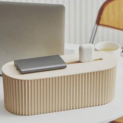 1 Stück Retro Steckdosenleisten Aufbewahrungsbox, Haushalt Stecker Organizer, kindersicher, Kabel Management Station für Handyladegerät, aufgeräumter Schreibtisch, Büro und Haushaltsbedarf