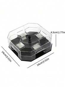 SHEIN 1PC Reusable Cockroach Trap – Indoor Kitchen Cockroach Killer Box For Home Pest Control, Roach Catcher For Ants, Bugs, Insects (No Bait Needed) | Safe For Pets & Kids, Sticky Glue Trap, Easy To Use & Disposable