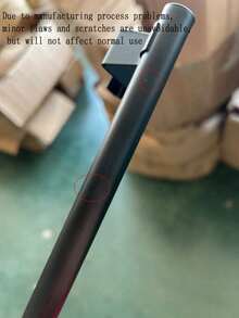 Single Rod Towel Rack Cabinet Door Back Type Hanging Rack Non-Punched Towel Rod,Kitchen Organizer,Kitchen Items,Organiser, Hanger,Kitchen Tools - Black - View 3