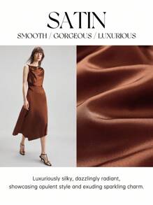 Ontre Vestido elegante y sencillo sin mangas para mujer, adecuado para el 4 de julio, el Día de la Igualdad de la Mujer, vacaciones, playa, fiesta de cumpleaños, atuendo para maestras