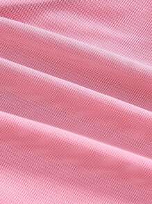 ROMWE Fairycore Summer Asymmetrical Hem Seashell Decor Spaghetti Strap Camisole For Women - Pink - View 4