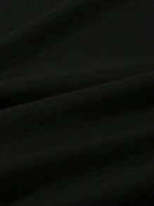 Baby Boys' Casual Fashion Creative Star Shaped Funny Letter Slogan Graphic Print Basic Short Sleeve T-Shirt, Summer Daddy's Lil Dude Shirt Baby Boy Tee Graphic - Black - View 4