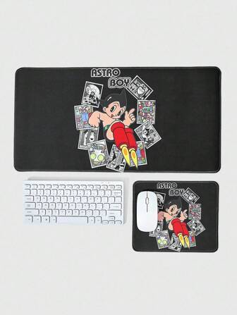 Astro Boy X ROMWE Tapis de souris épais, antidérapant, imperméable, avec motif de personnage de dessin animé