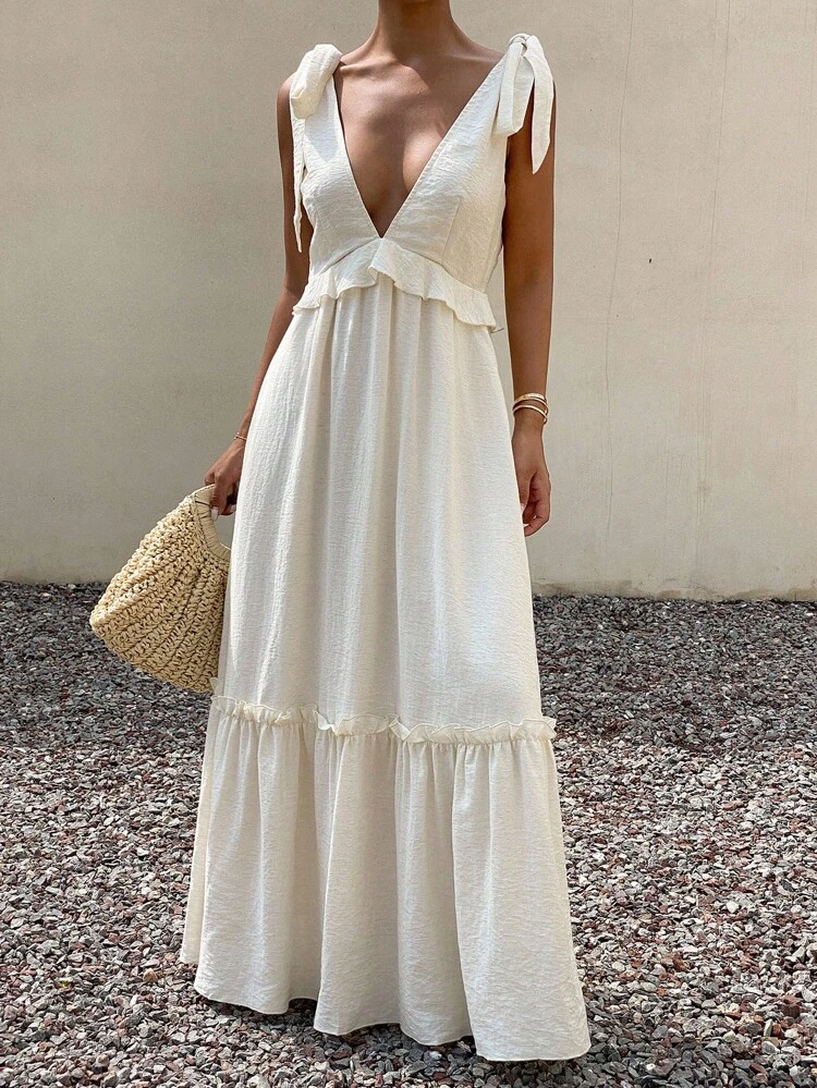 New Autumn Back To School Casual Vacation Style Spaghetti Strap Women Long Dress Summer Women Dress Boho