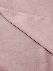 SHEIN MOD Women's Light Pink Lapel Double-Breasted Cinched Waist Mid-Length Overcoat,Fall / Winter Clothes For Women,Halloween,Party,Elegant,Goth,Wedding,Evening Dress Chic Wedding ,Women's Winter Coat