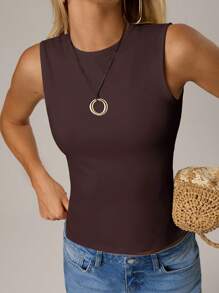 Frühlings- & Sommer-Damen-Trägertop, für Valentinstag/Lässig/Vintage/Festival/Country-Konzert/Brunch/Homecoming/Ostern/Gast/Teegesellschaft/Basic/Konzert-Damen/Abschlussball/Hochzeit/Rave-Festival/Formell/Western/Cocktail/Club/Frühling/Geburtstag/Süß/Elegant/Ausgehen/Urlaub/Büro/Flughafen/2000er-Jahre-Stil/Streetwear/ärmelloses Rückenausschnitt-Träger Rot