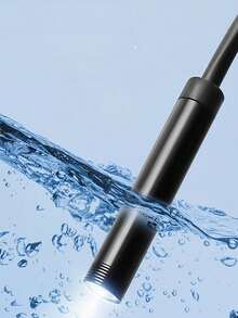 高清防水三合一手机电脑内窥镜连接器汽车工业管道汽修空调内窥镜 - 黑色 - 查看 3