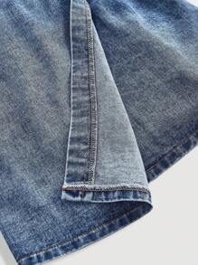 SHEIN MOD Light Wash Denim Cami Dress With Wrap Hem And Casual Summer Style Denim Dress Blue Jean Dress Women Denim Dress Denim Sundress Spaghetti Strap Denim Dress