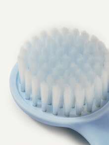 Cozy Pixies 2pcs/Set Baby Newborn Care Tools, Blue Bear & Polka Dot Design Comb & Brush