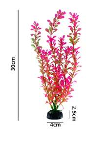 1 cây thủy sinh bằng lụa nhân tạo trang trí màu tím hồng chuyển màu thực vật dưới nước cho bể cá betta môi trường sống cây xanh nhân tạo ít cần bảo dưỡng thiết kế cảnh quan hồ cá trang trí rạn san hô mê hoặc thân thiện với người mới bắt đầu không phai màu - Nhiều màu - Xem 3