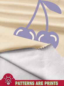 SHEIN 4 件套年轻女孩休闲基本款圆领短袖 T 恤，适合春夏季 - 彩色 - 查看 9