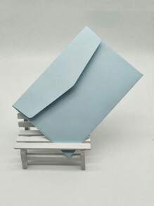 SHEIN 50pcs Multi-Color Envelopes, Party And Birthday Envelopes, Ins Style Paper Bags, Romantic And Simple Envelopes, Back To School Paper Bags, Romantic And Simple Envelopes - 50 pieces of multi-colored hair - View 2