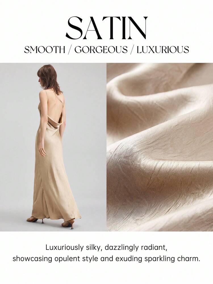 2025 Summer Women's Sexy Backless One-Shoulder Dress, Suitable For 4th Of July, Pride, Vacation, Beach, Birthday Party, Teacher Outfit, Holiday Event, Tea Party, Party Dress